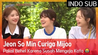 Jeon So Min Curiga Mijoo Pakai Behel Karena Susah Mengeja Kata 😂 #TheSixthSense2 🇮🇩INDO SUB🇮🇩