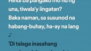 sa susunid na habang buhay: LYRICS - BEN BEN