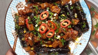 canh đậu hũ gà. Cá kèo bằng đậu gà.món chay