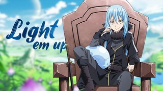 [AMV] Light em Up - That Time I Got Reincarnated as a Slime ( Tensura AMV )