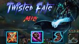 Twisted Fate Mid Vs Leblanc _ Thánh Gank _ ONE COMBO _ Cách chơi và lên đồ _ Liên Minh Huyền Thoại