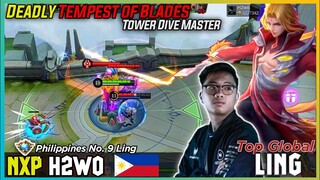 H2wo Ling Tower Dive Exper Instant Kill | 🇵🇭Philippines No. 9 Ling - Top Global