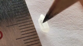 คุณเคยเห็นการเขียนตัวอักษรบนข้าวสารไหม