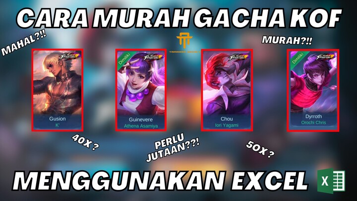 [TA] GACHA KOF JUTAAN?!!. CARA MURAH GACHA KOF 2024