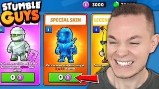 KOSTENLOSES SPEZIAL SKIN GLÜCKSRAD in Stumble Guys 😍