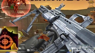 CF's last "Silver Killer" has 2,000 bullets and no one can get close to him. He is a walking ammunit