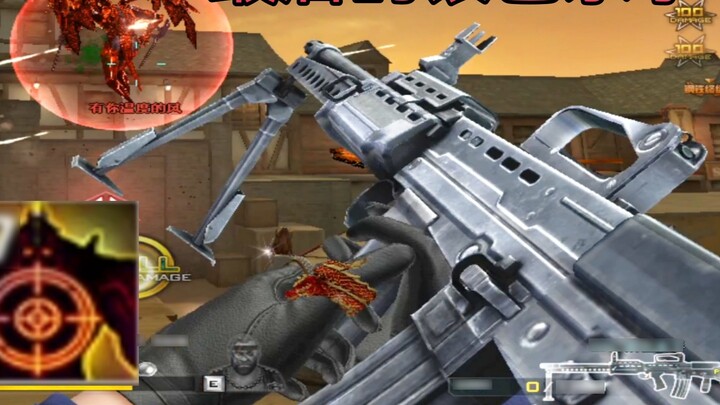 CF's last "Silver Killer" has 2,000 bullets and no one can get close to him. He is a walking ammunit