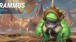 Tổng Quan Tướng Rammus - Lối Chơi - Liên Minh Huyền Thoại- Tốc Chiến