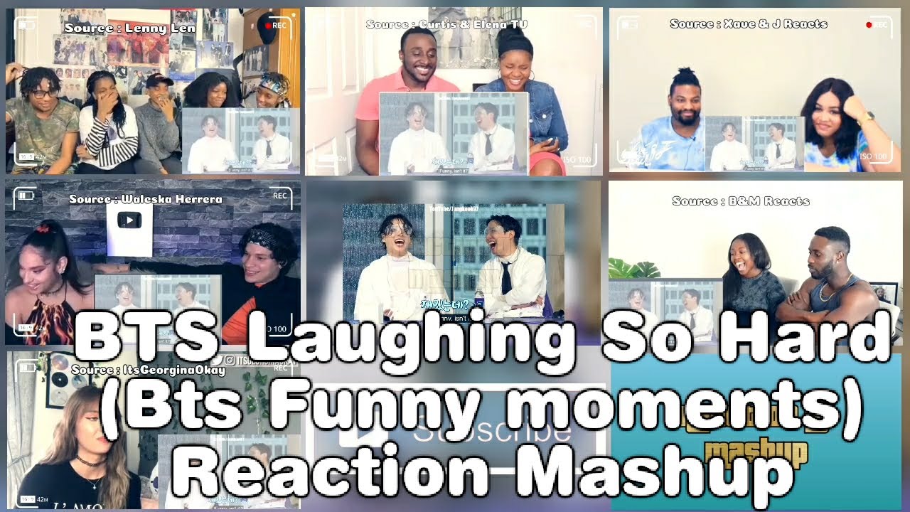 Bts funny moments online reaction