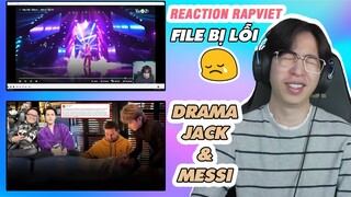 Reaction Rap Viet  - Cập Nhật Drama Jack J97 & Lionel Messi | ViruSs Reaction