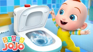 Baby JoJo's Potty Training Song | Poo Poo Song | Go Potty  | Super JoJo Nursery Rhymes & Kids Songs