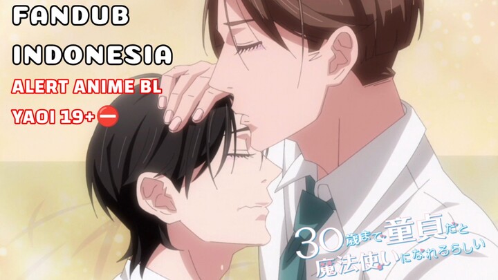 [FANDUB INDO] ALERT ANIME BL19+⛔⚠️ - Isi Hati Adachi - Cherry Magic