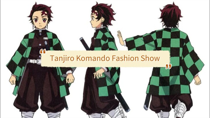 Tanjiro Komando Fashion Show