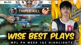 WISE BEST PLAYS MPL PH S7 WEEK 1&2 HIGHLIGHTS