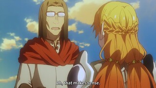 Tsundere Elf saves Ojisan from Dragon and smells him while giving Lap pillow 😳❤ ~ Isekai Ojisan Ep 9