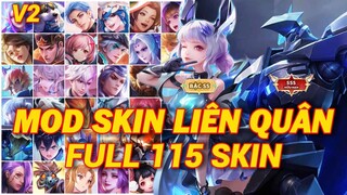 Hướng Dẫn MOD Full 115 Skin Liên Quân Có Hiệu Ứng Mới Nhất Mùa 3 S23 - VER2 | Android+iOS | NT MOBA