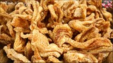 TAI HEO LẮC MUỐI ỚT DA PHỒNG GIÒN RỤM - Chiên KHÔNG VĂNG DẦU, Món ăn Vặt fried ear pork Vanh Khuyen