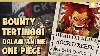 ORANG TERKUAT !! 20 BOUNTY TERTINGGI DI ANIME ONE PIECE