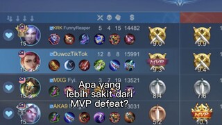 MARKSMAN MVP DEFEAT, SIAP 100% TURRET DAMAGE.