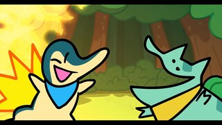 Petualangan fantasi Pokémon Garlic dan Fireball