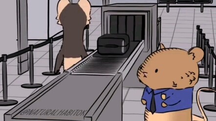 "Hãy nhớ lấy mọi thứ trong túi của bạn ra" - hoạt hình Naturalhabitok