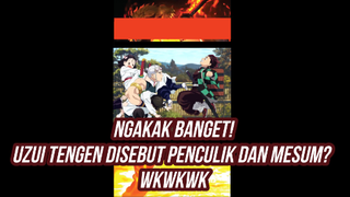 KOCAK BANGET!! ADEGAN PALING MEMBAGONGKAN, UZUI VS TANJIROU