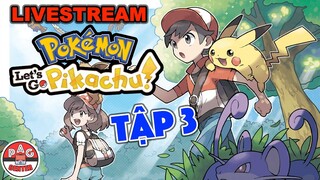 God Chu #3: Tập trước 1 Gym thì không biết tập này mấy Gym? | Pokemon Let's Go Pikachu | PAG Center
