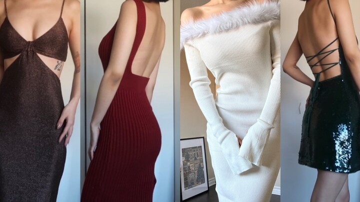 Christmas cutie skirt requests to join the battle! Atmosphere-packed little dresses—173cm, 53kg.