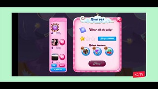 CANDY CRUSH SAGA LEVEL 989 (NEW VERSION)