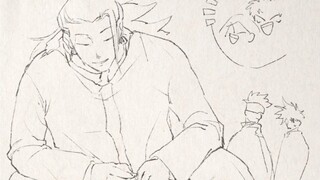 [夏五]《blessing》2.3夏油杰生贺手书
