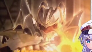 Vtuber Jepang menonton "MV Armor Warrior Emperor's Man" Nirvana Rebirth The Emperor Returns
