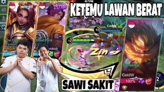 KETEMU LAWAN KERAS ! ALBERTT NUNJUKIN KEKUATAN EMBLEM SAWI !!