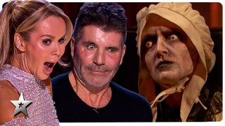 Scary Magic! Auditions That Left The Judges SPOOKED on Got Talent!