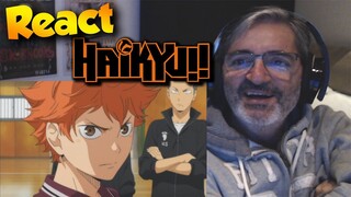 MEU PAI REAGINDO A TODAS AS ABERTURAS DE HAIKYUU!! (1-6)