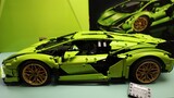 22 giờ, vật liệu 84G, 3696 bộ phận, chơi tốt [LEGO] 2020 flagship của năm, 42115 Lamborghini Sian FK