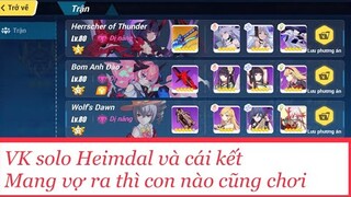 Honkai impact. Bố láo với boss và cái kết, tuyển 2 ôg đệ nha, mấy đệ cũ off lâu quá xoá hết rùi