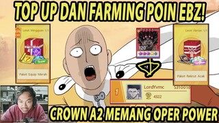 🔥SAATNYA TOP UP!! CROWN AWAKEN LEVEL 2 MEMANG THE BEST [CROWN VS META] - ONE PUNCH MAN:The Strongest