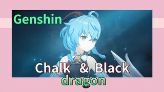 Chalk & Black dragon