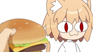 เนียวกิ คุณสามารถกินเบอร์เกอร์ชีสได้เลย