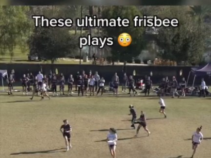 Those amazing Frisbee moments