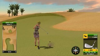 Golden Tee Great Shot on Sahara Dunes!