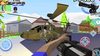 XE TANK vs TRỰC THĂNG CHIẾN ĐẤU 1