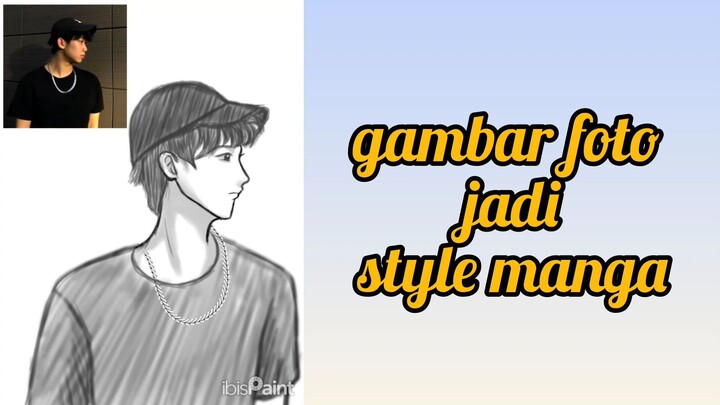 gambar orang jadi style manga