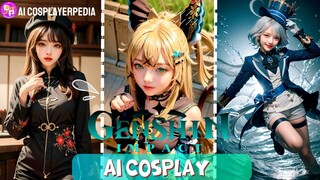 AI COSPLAYgirl Genshin Impact Cosplay Terkawaii 😍 Mana Waifu idaman kalian??