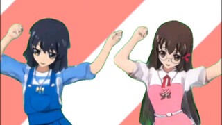 Mỹ Kỳ và Mỹ Tuyết nhảy Pop it 2 MMD Balala The Fairies Finding Melody