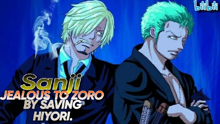 SANJI JEALOUS TO ZORO.