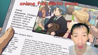 Anime Full Metal Panic - keren banget