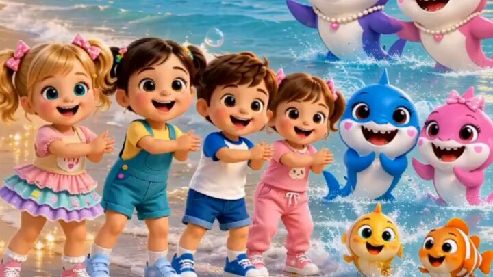 Baby Shark & Mommy Shark Doo Doo Doo! 🦈✨ (Ultimate Toddler Favorite)