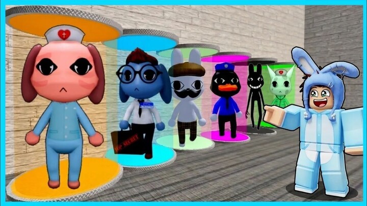 MIPAN & ZUZUZU Buat Pabrik Tema Karakter Animal Hospital! ROBLOX