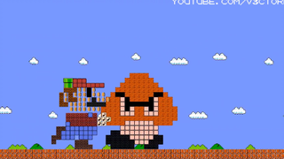 KHỔNG LỒ Robo-Mario Vs COLOSSAL Robo-Bowser (Hoạt hình Mario)